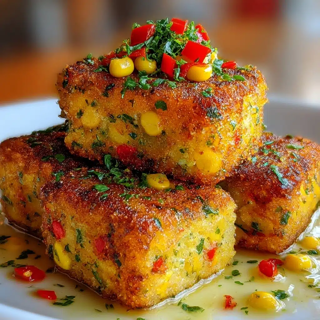 Southern-Style Honey Butter Cornbread Poppers Recipe - Recipe Image