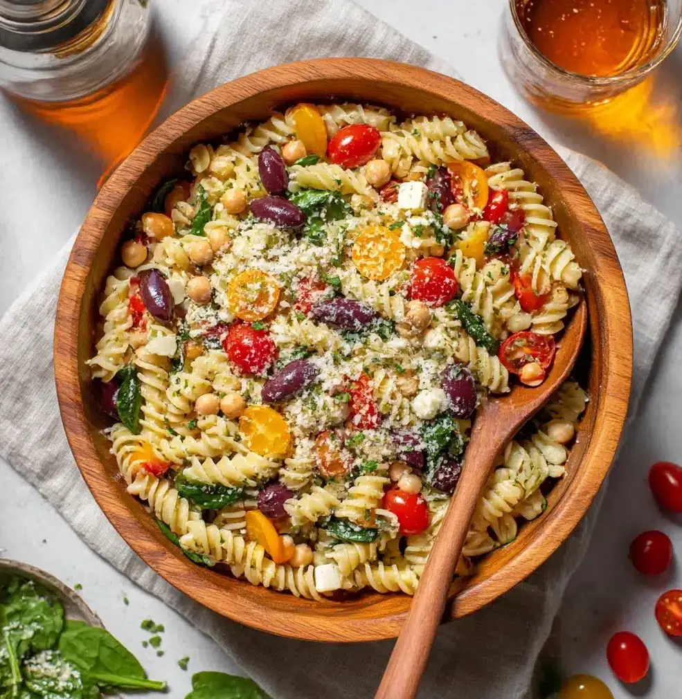 Italian Pasta Salad (Vegetarian) Recipe