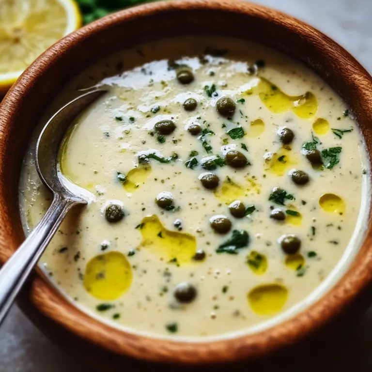 Simple Lemon Caper Sauce Recipe