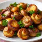 Air Fryer Mushrooms Recipe