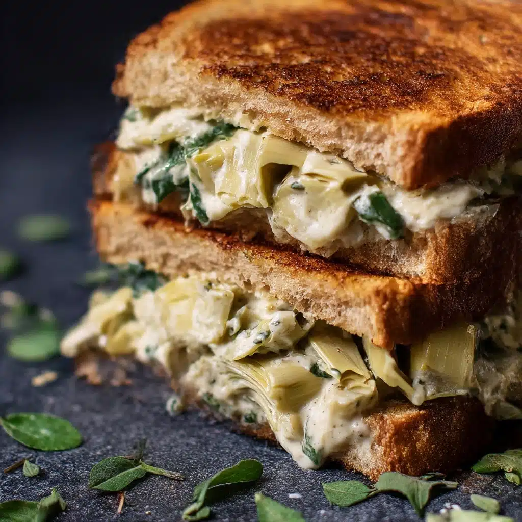 Artichoke Sandwich with Herbs Recipe - Recipe Image