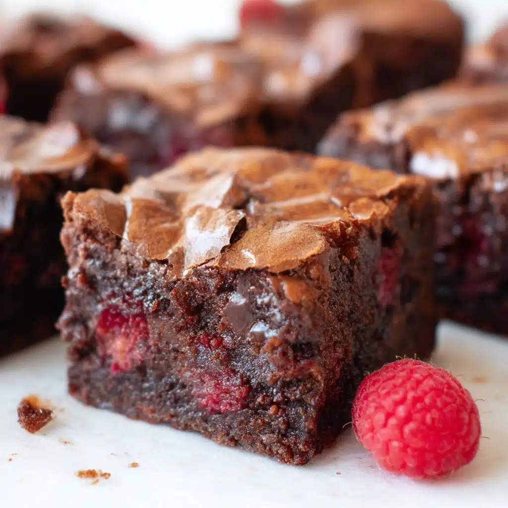 Raspberry Brownies Recipe - Recipe Image