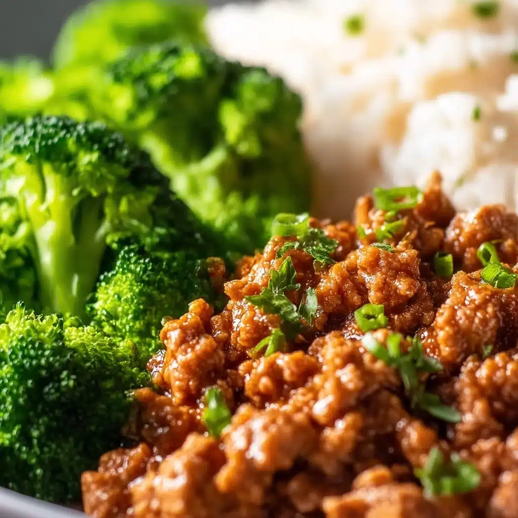 Sweet and Spicy Ground Turkey & Broccoli Bowls Recipe - Recipe Image