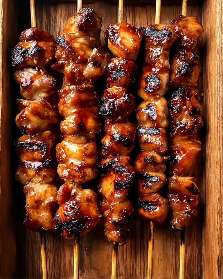 Grilled Chicken Skewers with Honey Soy Marinade Recipe