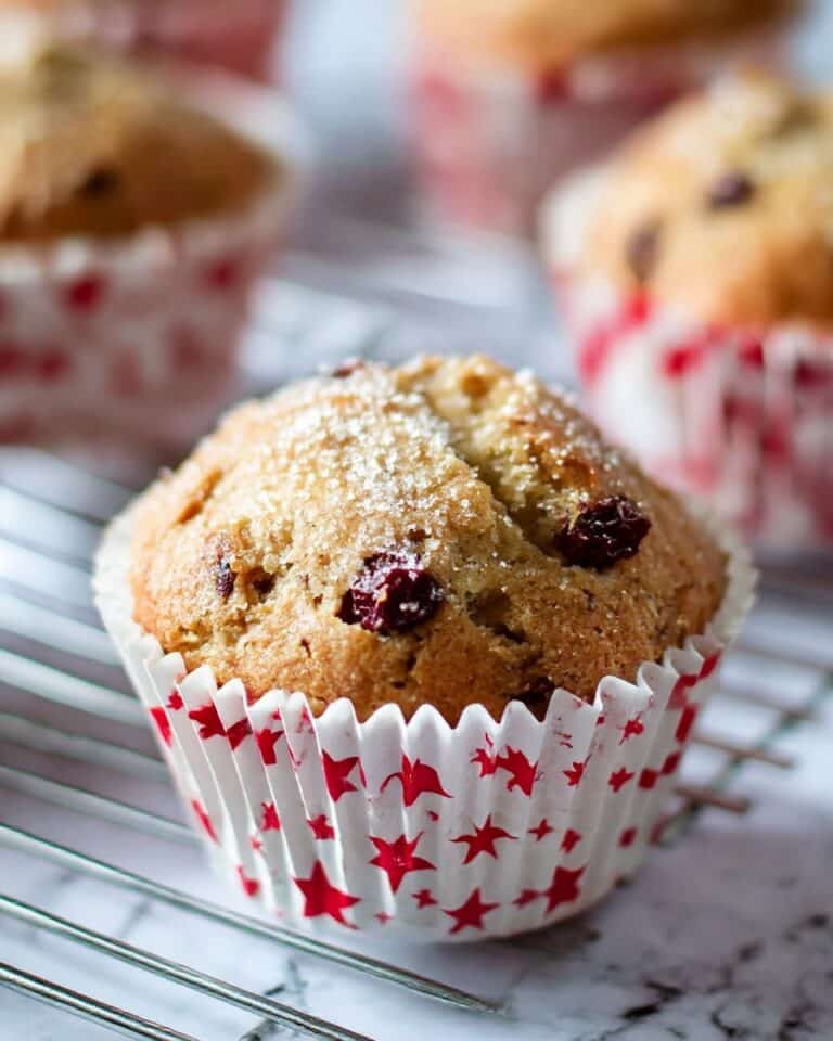 Moist Christmas Stollen Muffins Recipe