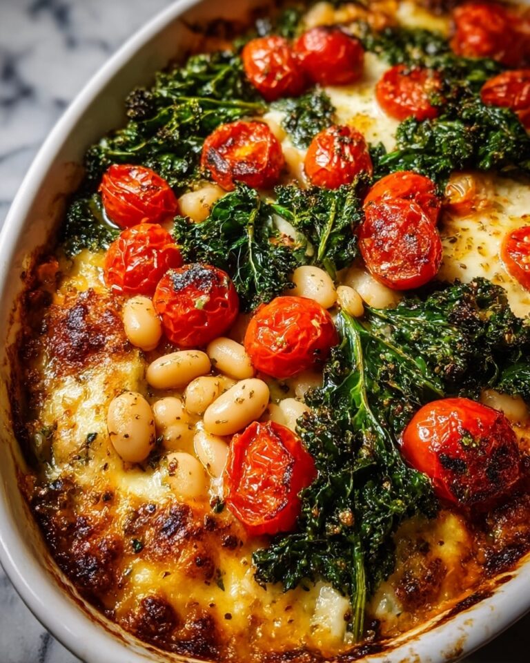 Italian White Bean and Kale Bake Recipe