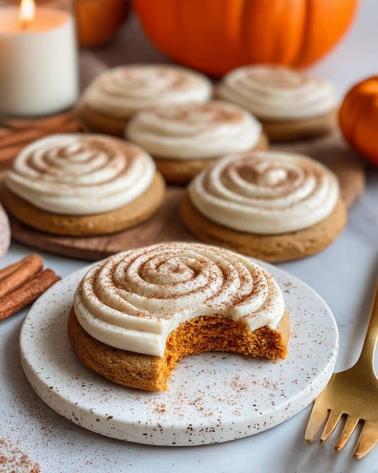 Soft Pumpkin Cookies with Cream Cheese Frosting Recipe