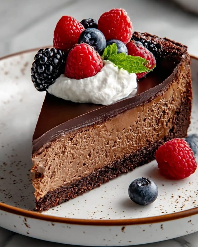 Chocolate San Sebastian Cheesecake That Melts in Your Mouth Recipe