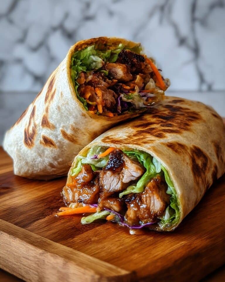 Teriyaki Chicken Wrap Recipe