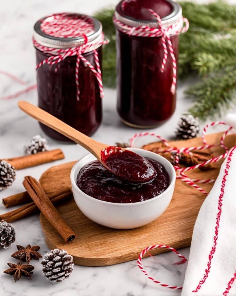 Christmas Cranberry Strawberry Jam Recipe