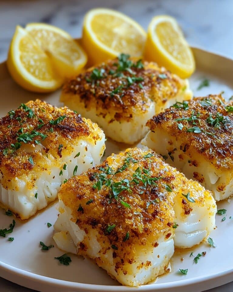 Crispy Parmesan Crusted Cod Recipe