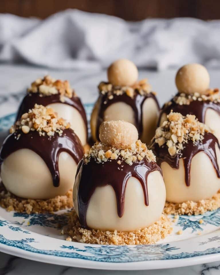 No-Bake Peanut Butter Cheesecake Balls Recipe