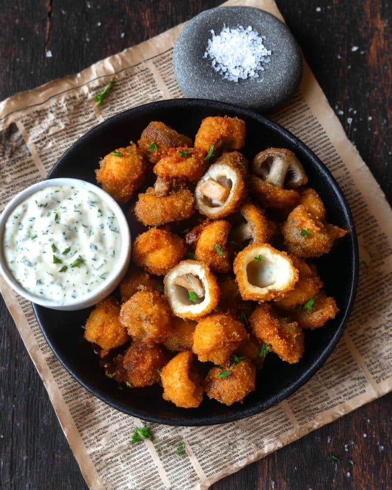 The Perfect Fried Mushrooms Recipe