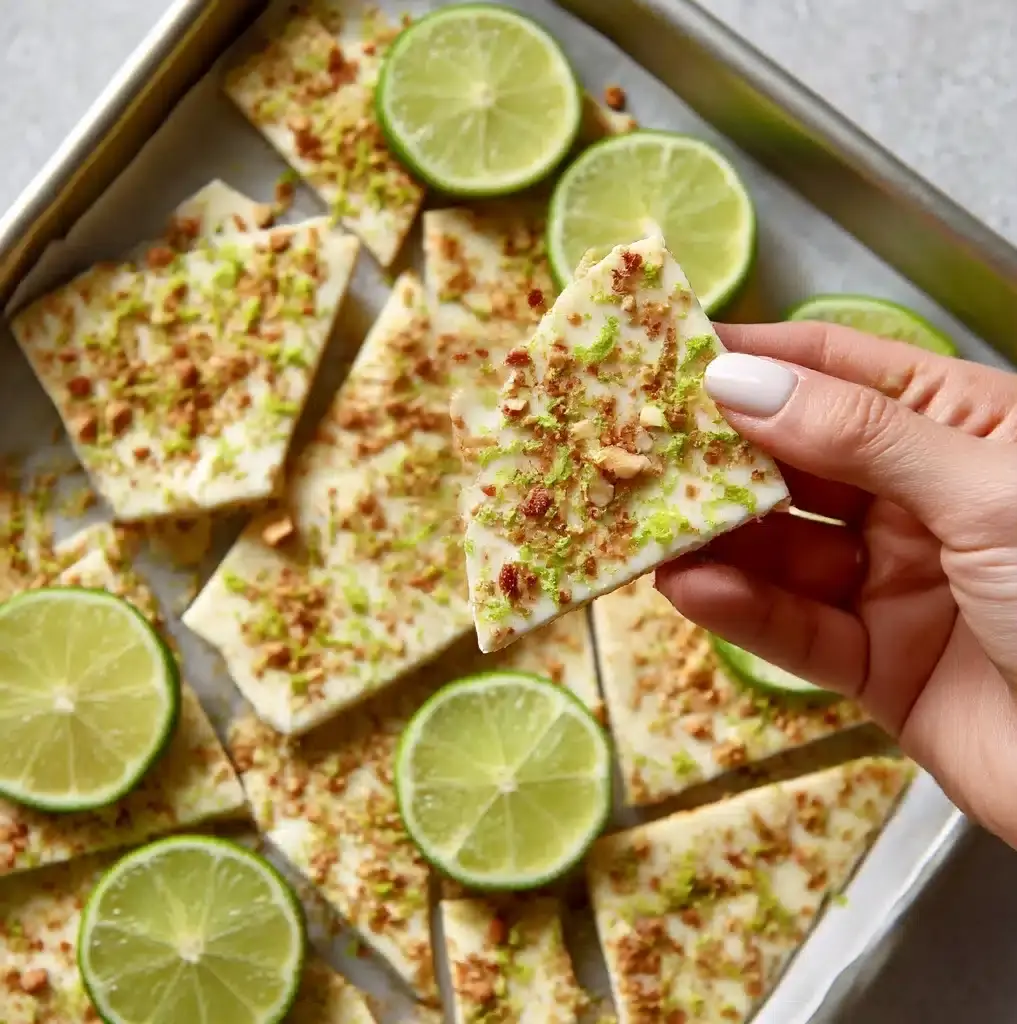 Key Lime Pie Yogurt Bark Recipe