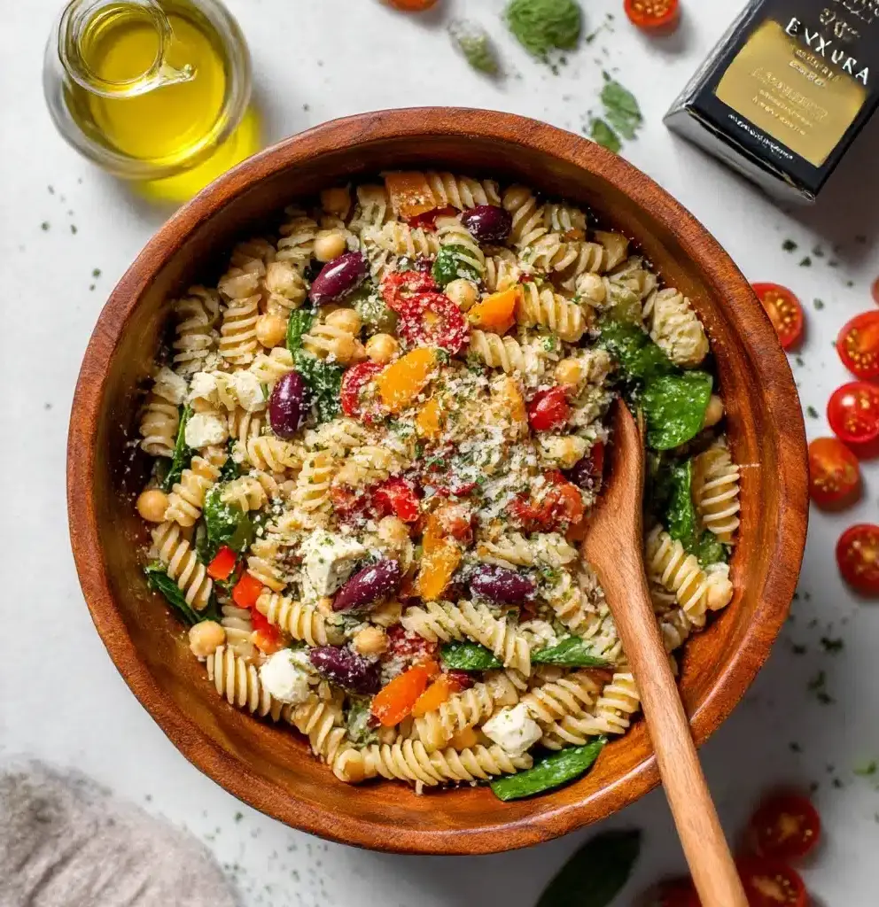 Italian Pasta Salad (Vegetarian) Recipe