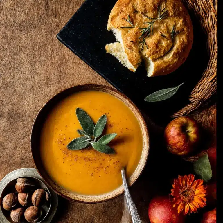 Sweet Potato Apple Soup Recipe