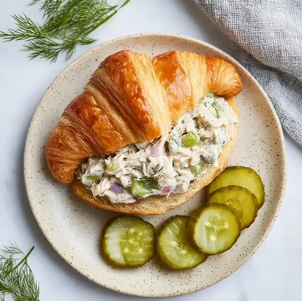 Savory Dill Pickle Chicken Salad Recipe