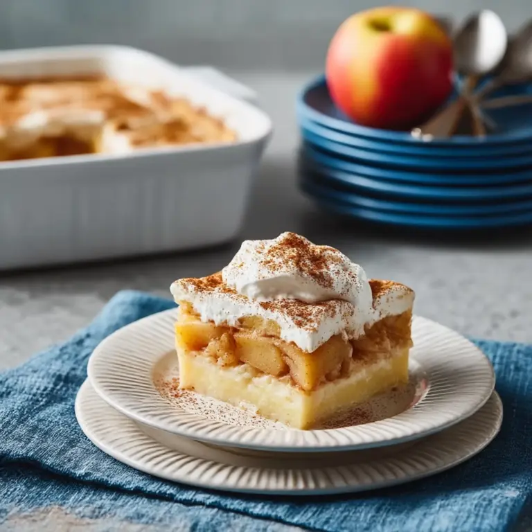 Apple Cinnamon Cottage Cheese Bake Recipe