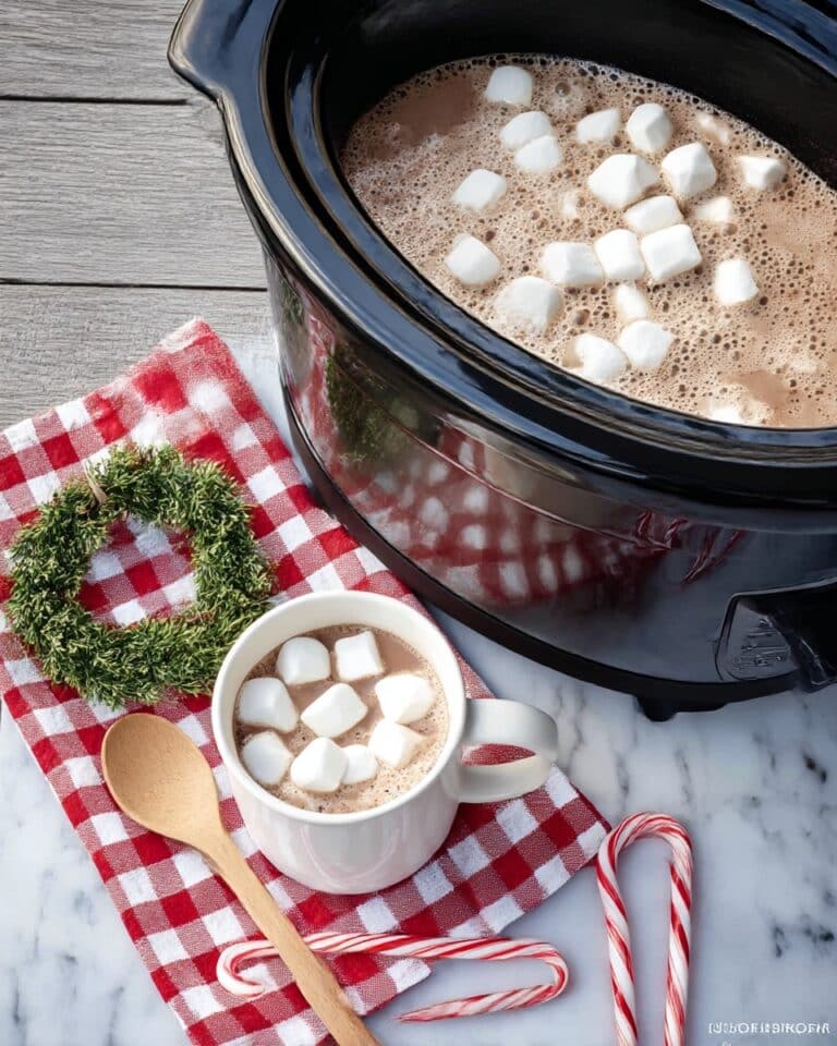 Easy Crockpot Hot Chocolate Recipe