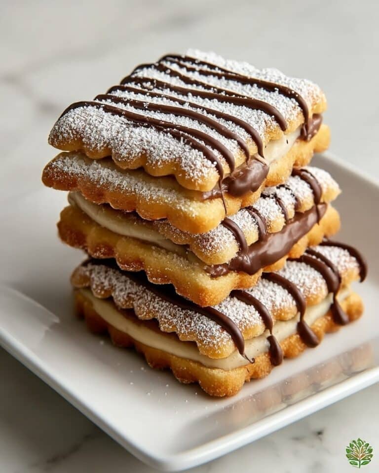 Almond Paste Cookies with Dark Chocolate and Sliced Almonds Recipe