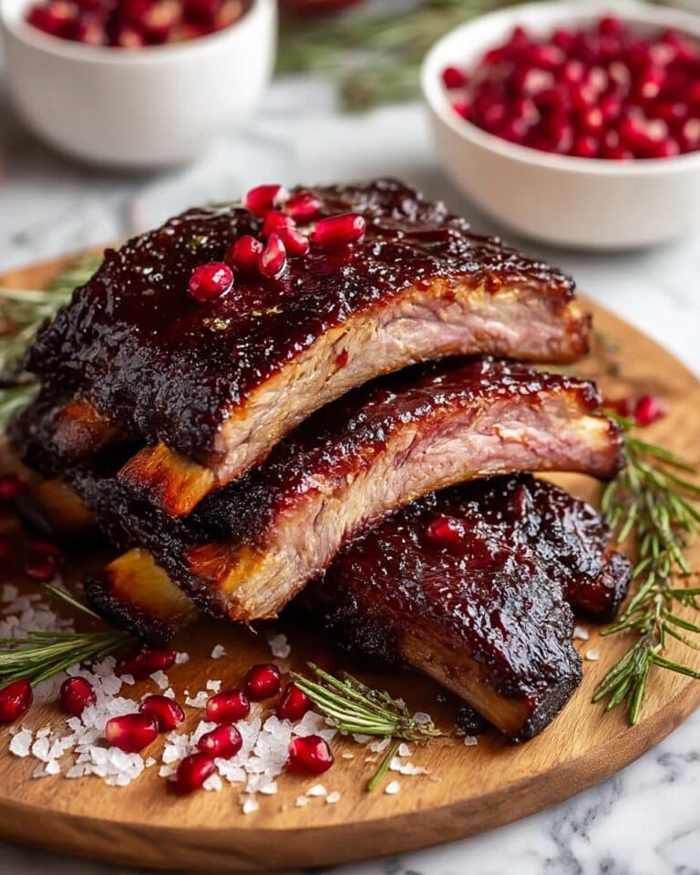 Pomegranate Braised Short Ribs Recipe