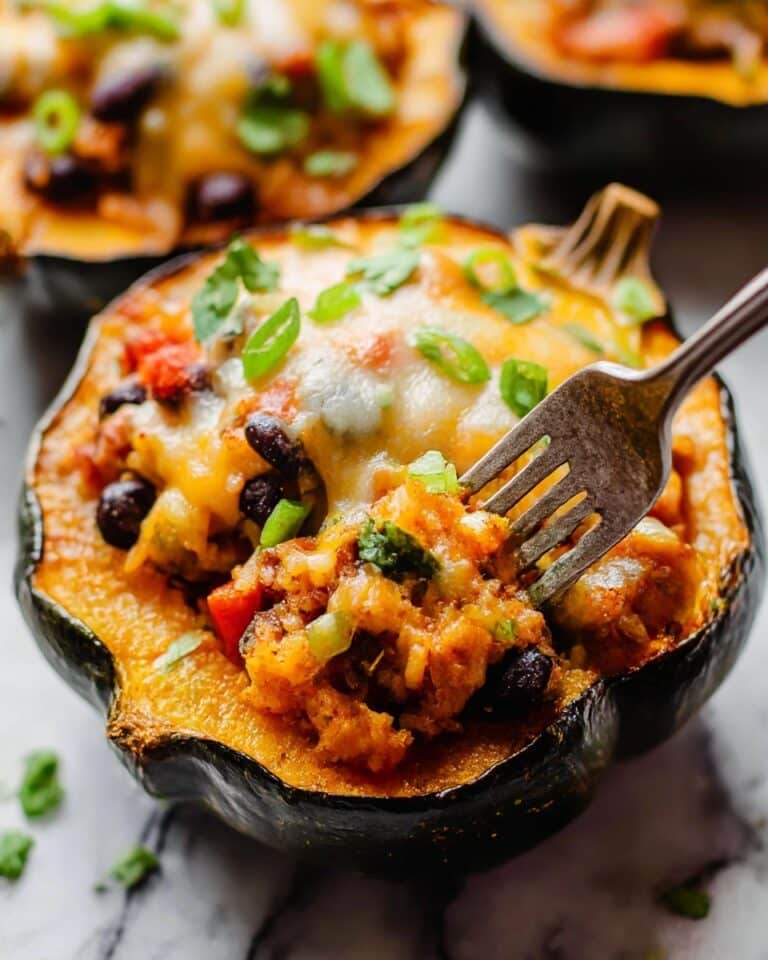 Southwest Stuffed Acorn Squash Recipe