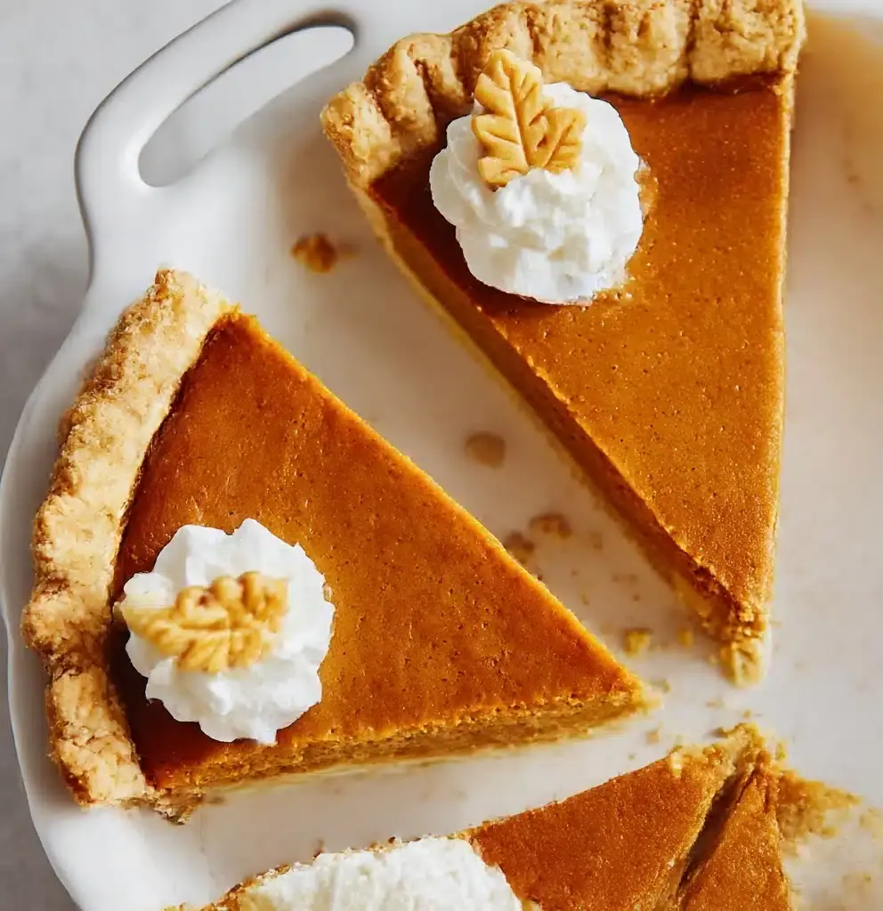 Pumpkin Custard Pie with Gingersnap Crust Recipe