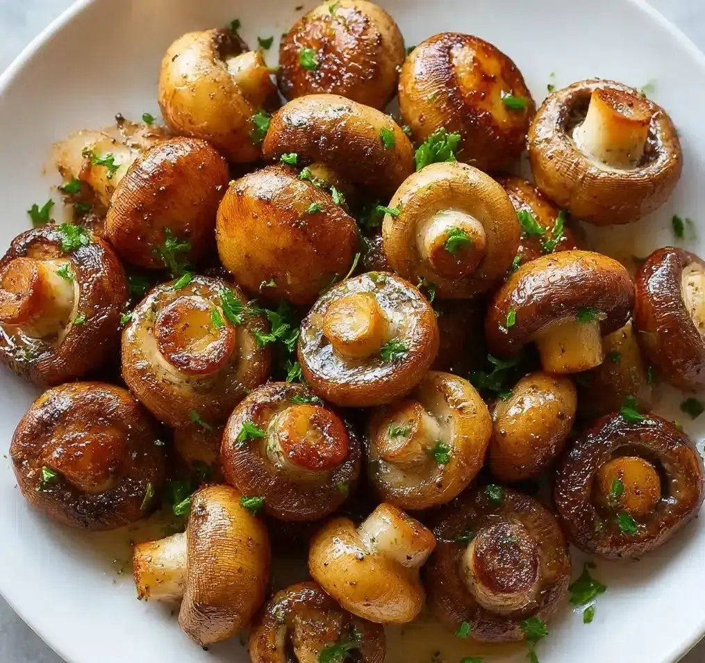 Air Fryer Mushrooms Recipe