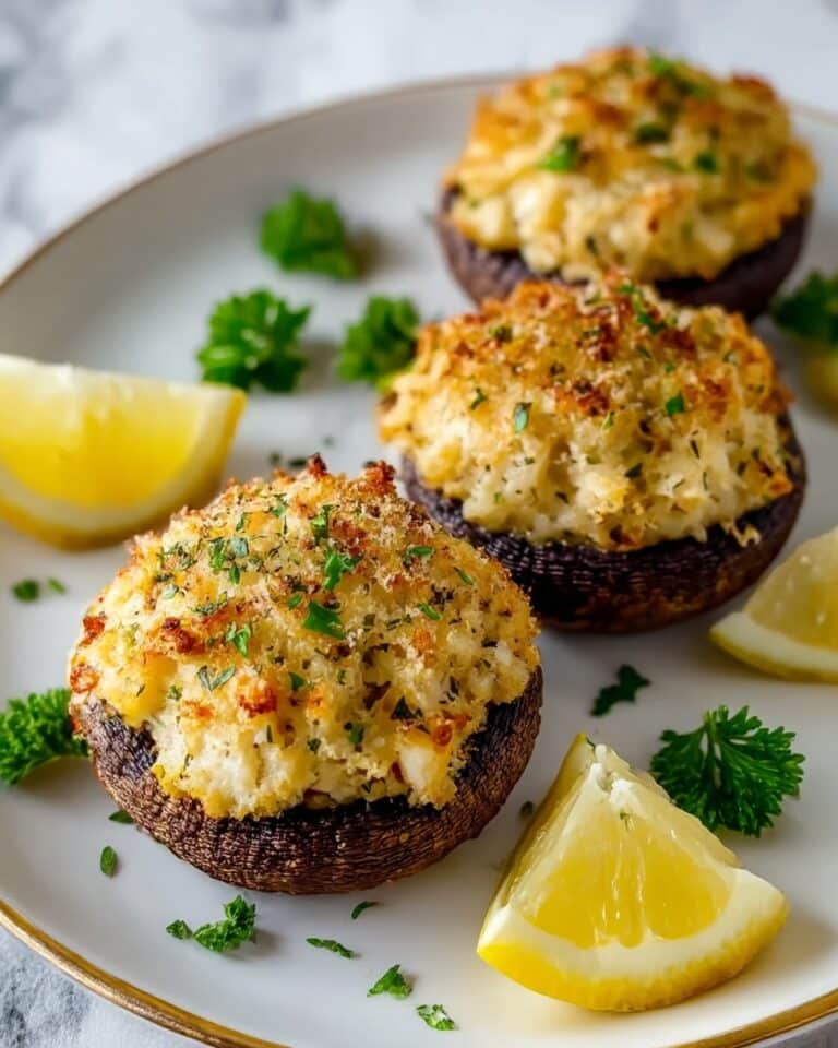 Crab Stuffed Portobello Mushrooms: A Delicious Twist Recipe