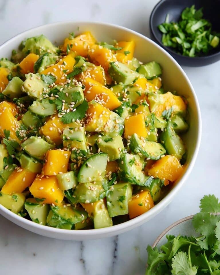 Thai Mango Cucumber Salad Recipe