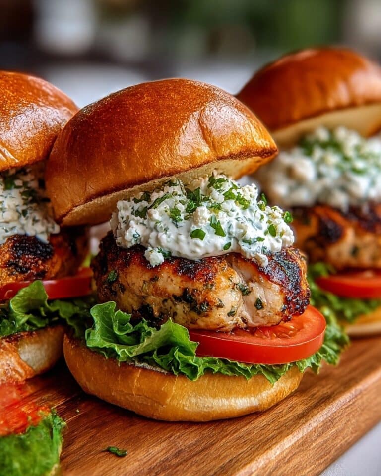 Spinach and Feta Delight Turkey Burgers Recipe