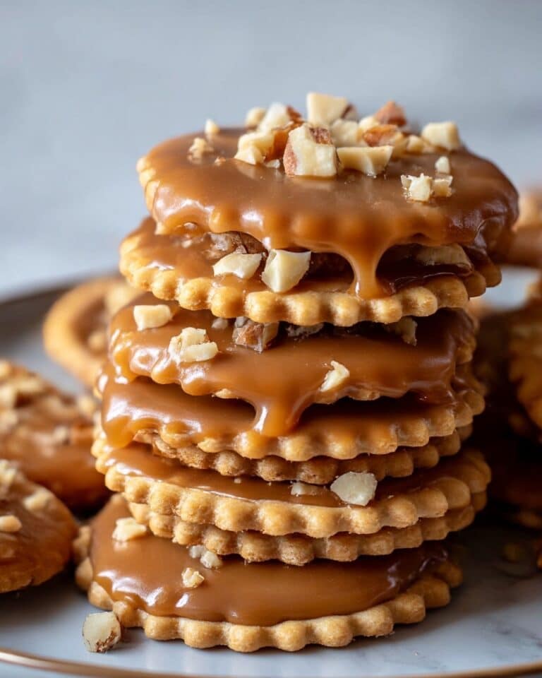 Caramel Peanut Ritz Cracker Treats Recipe