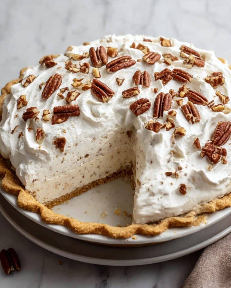 Creamy Pecan Cheesecake Pie Recipe