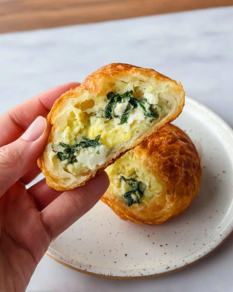 Rice Paper Spanakopita Spirals with Feta and Spinach Recipe