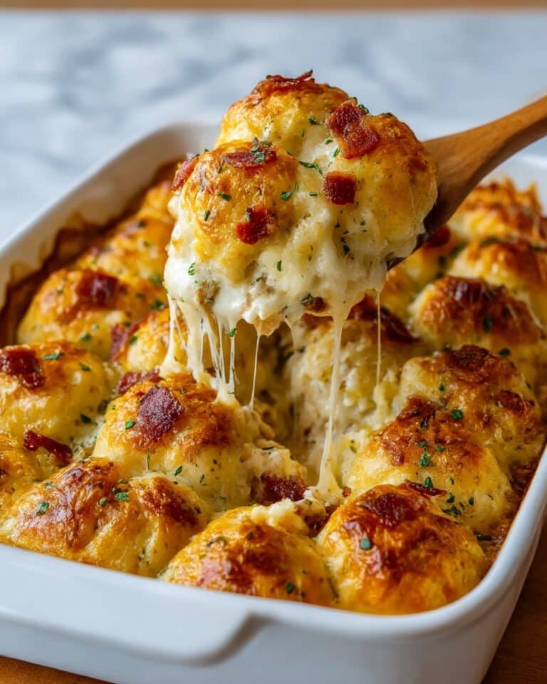 Chicken Bubble Biscuit Bake Casserole Recipe