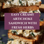 Artichoke Sandwich with Herbs Recipe
