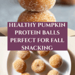 Healthy Pumpkin Protein Balls Recipe