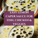 Simple Lemon Caper Sauce Recipe