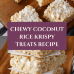 Coconut Lover's Rice Krispy Treats Recipe