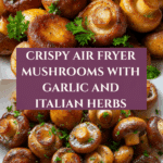 Air Fryer Mushrooms Recipe