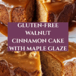 Walnut Cinnamon Cake (Gluten-Free) Recipe