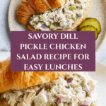 Savory Dill Pickle Chicken Salad Recipe