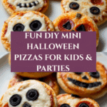 DIY Mini Halloween Pizzas You’ll Love Recipe