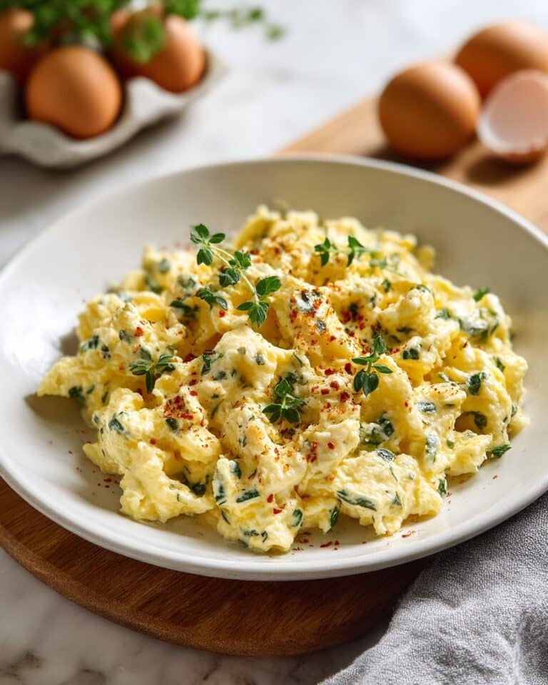 Creamy Boursin Egg Bake Scramble Recipe