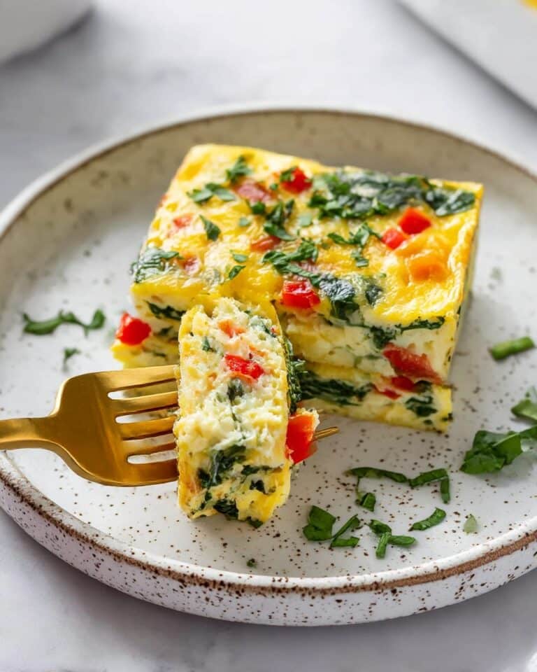 Easy High-Protein Cottage Cheese Egg Bake Recipe