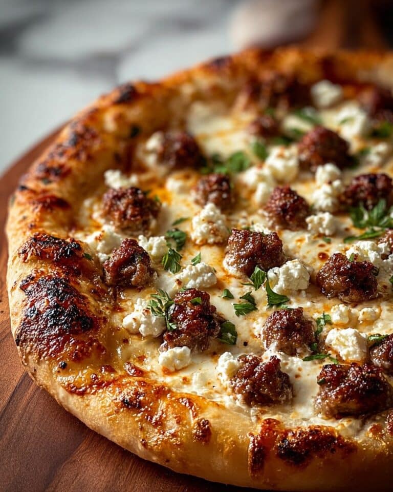 Sausage Feta Honey Pizza: A Delicious & Easy Recipe