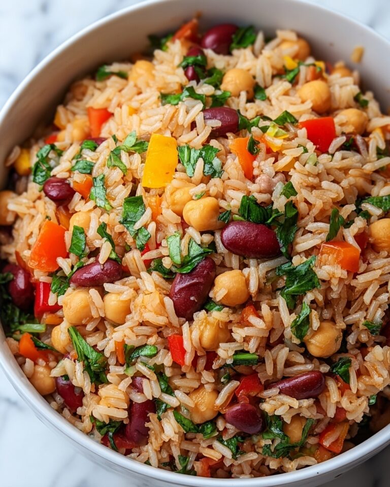 Mediterranean Rice and Beans Recipe