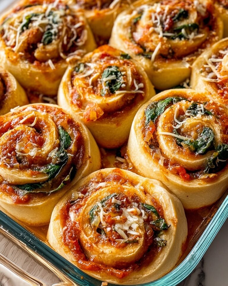 Vegan Caramelized Onion & Spinach Pizza Rolls Recipe