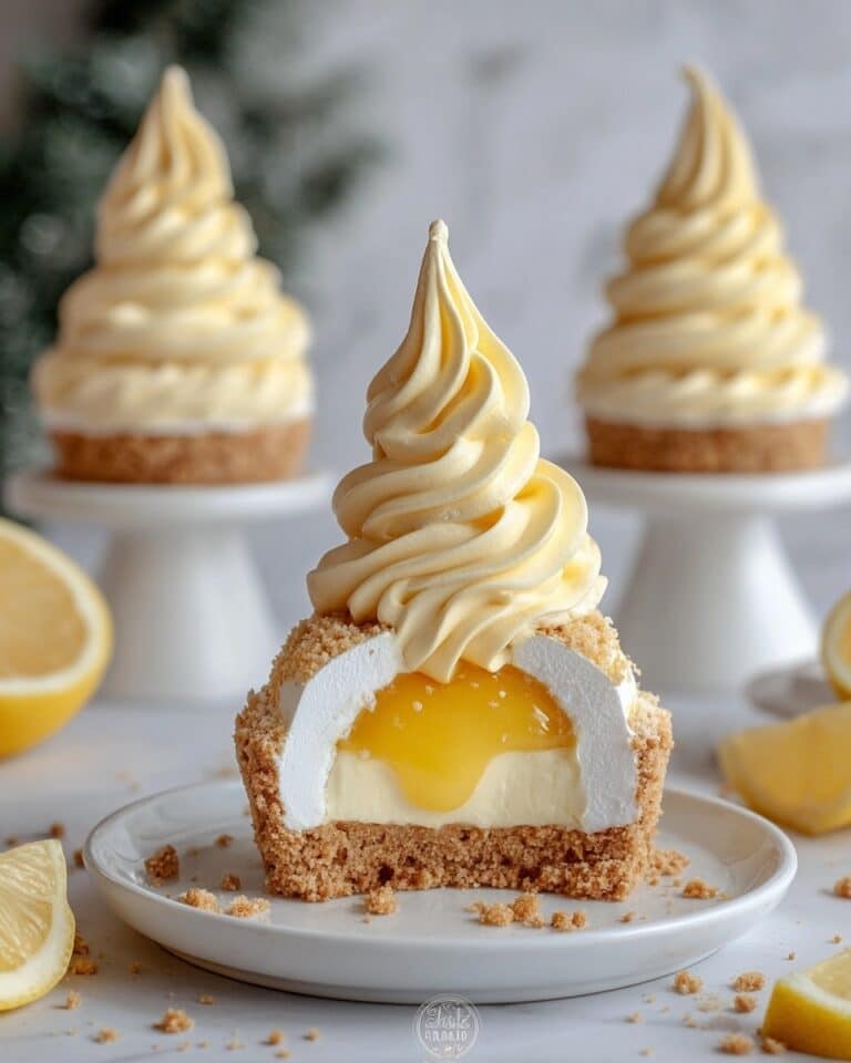 Lemon Cream Filled Choux Pastries Recipe