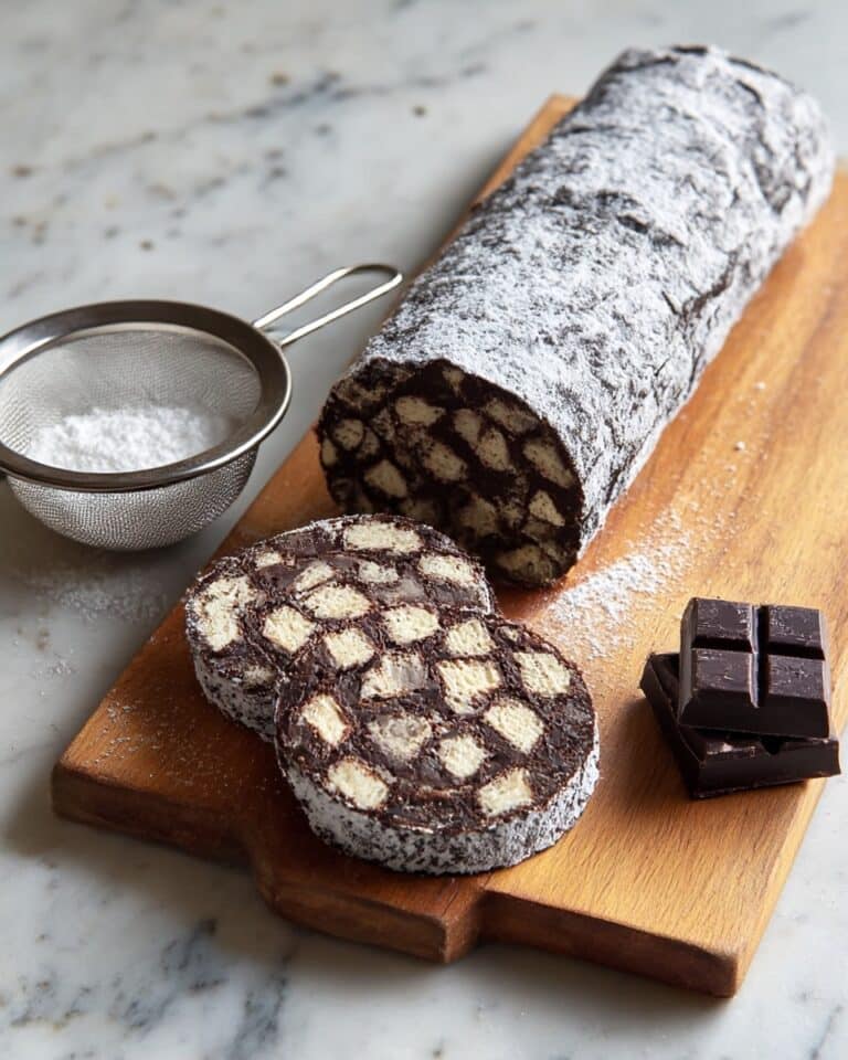 Italian Chocolate Salami Recipe